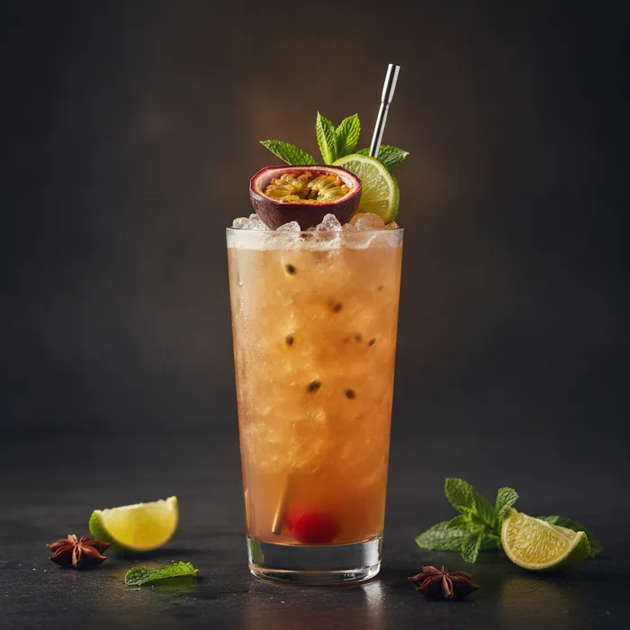 151 Swizzle cocktail