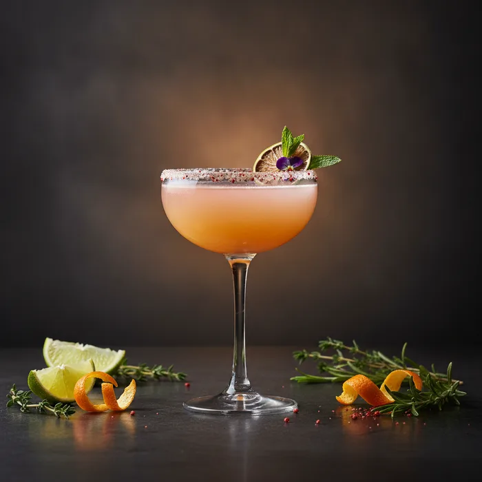 Aegean Sunset Margarita cocktail
