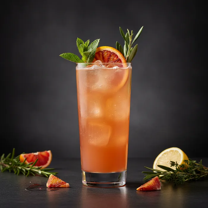 Aegean Sunset Spritz cocktail