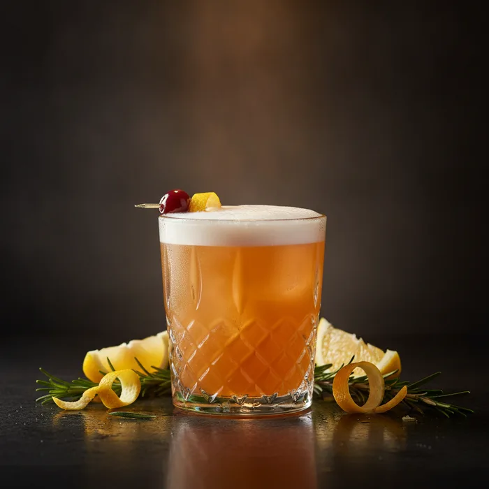 Amaretto Sour cocktail