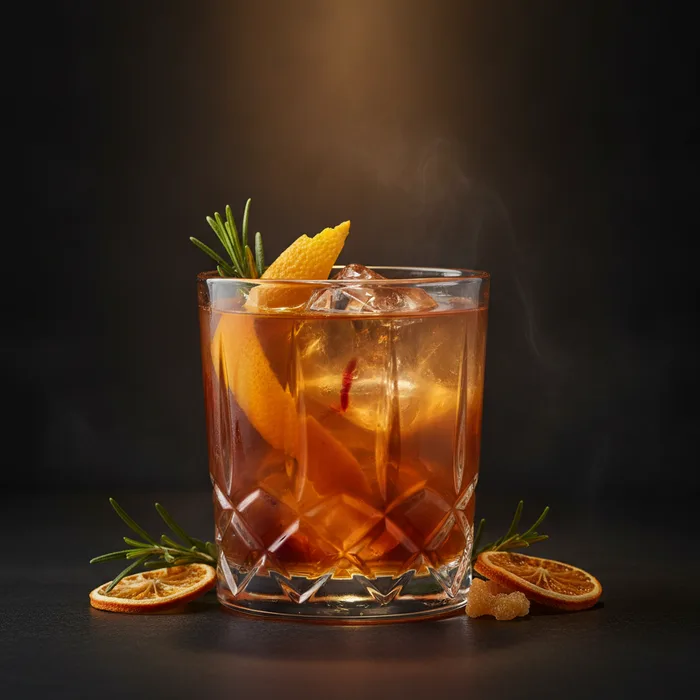 Aperol Old Fashioned Twist cocktail
