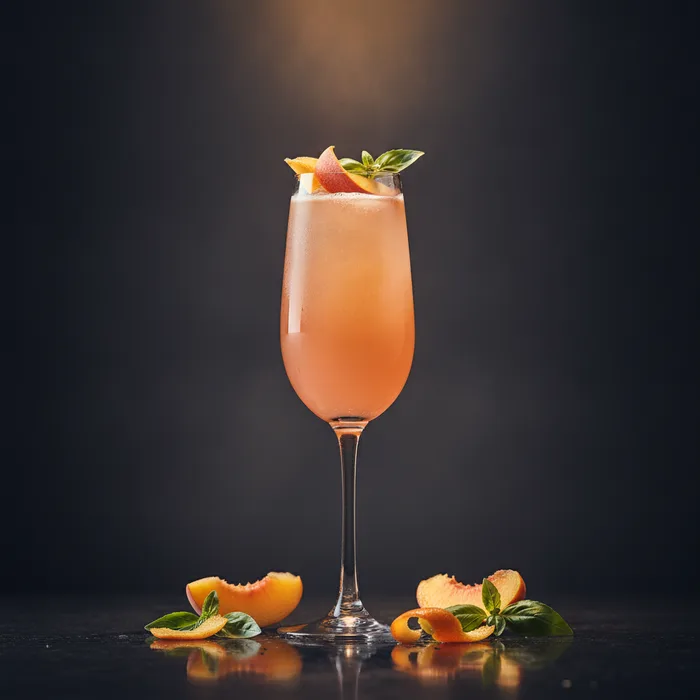 Bellini cocktail