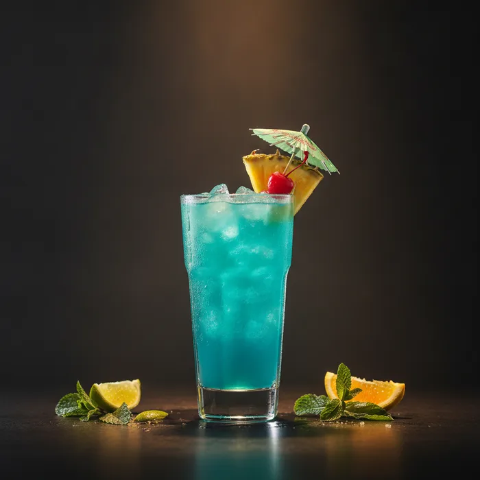 Blue Hawaii cocktail