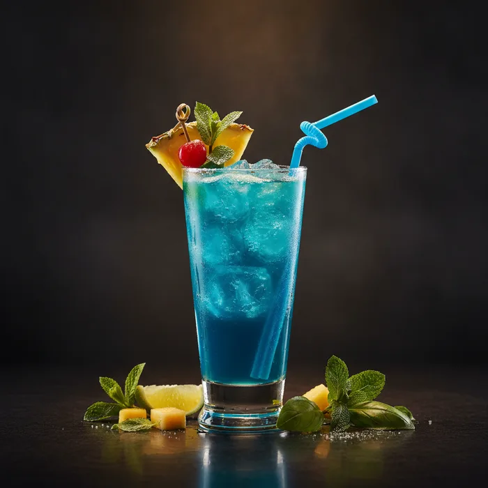 Blue Hawaiian cocktail