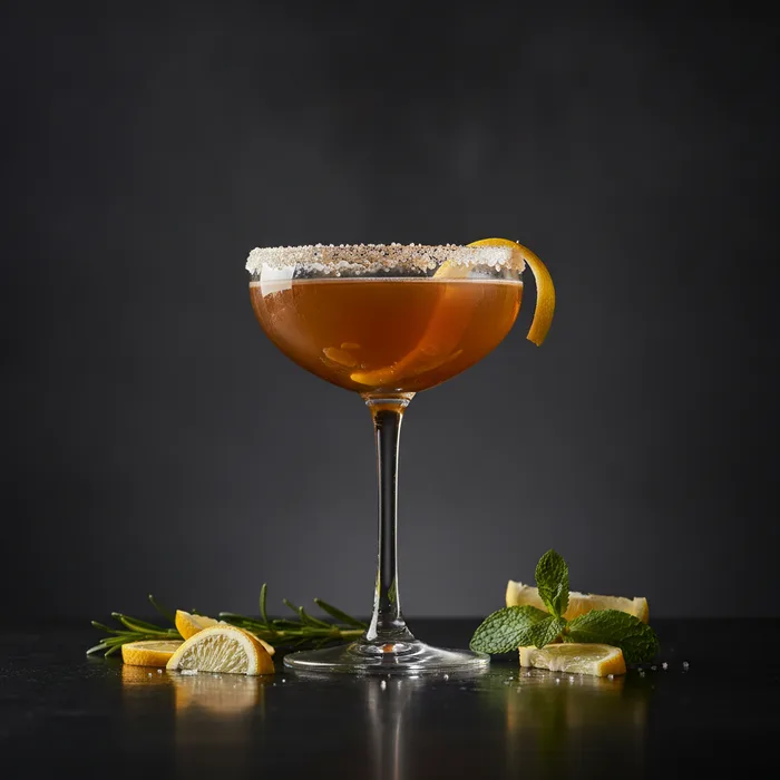 Brandy Crusta cocktail