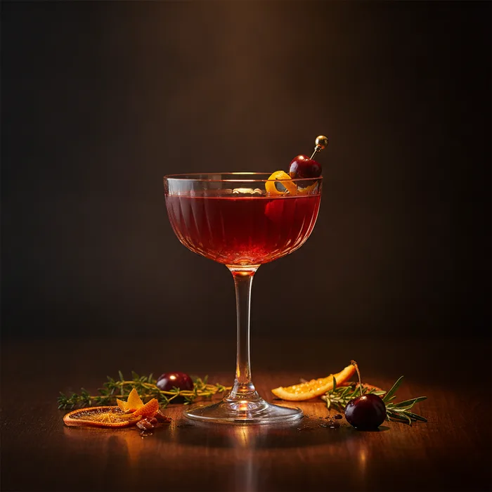 Cherry Rum cocktail