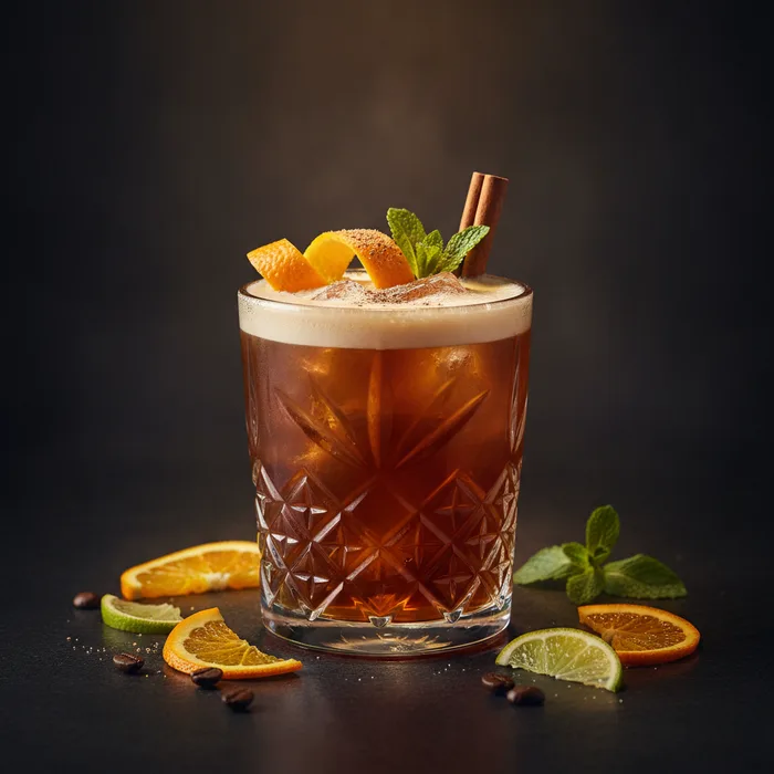 Coffee Grog cocktail