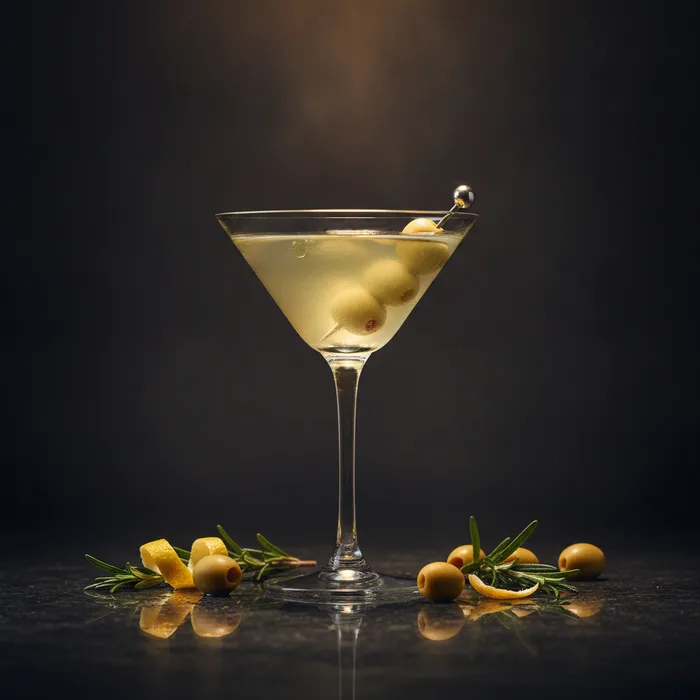 Dirty Martini cocktail