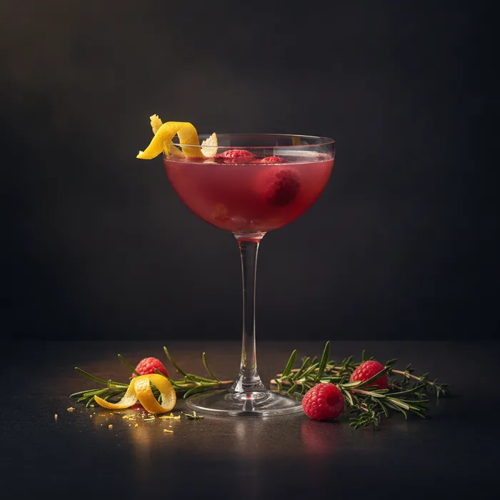 French Martini cocktail