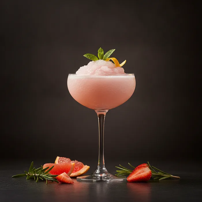 Frosé cocktail