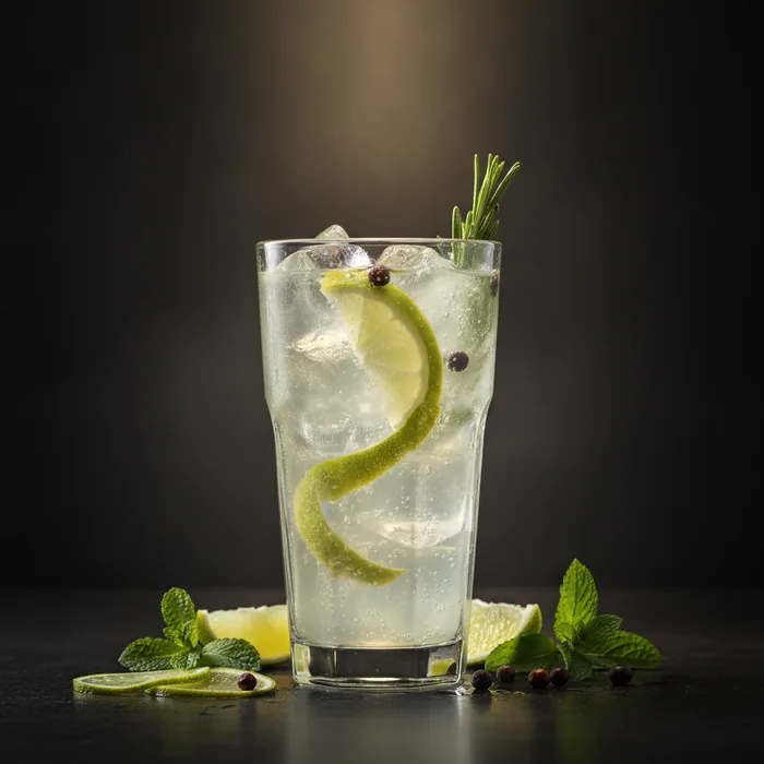 Gin & Tonic cocktail