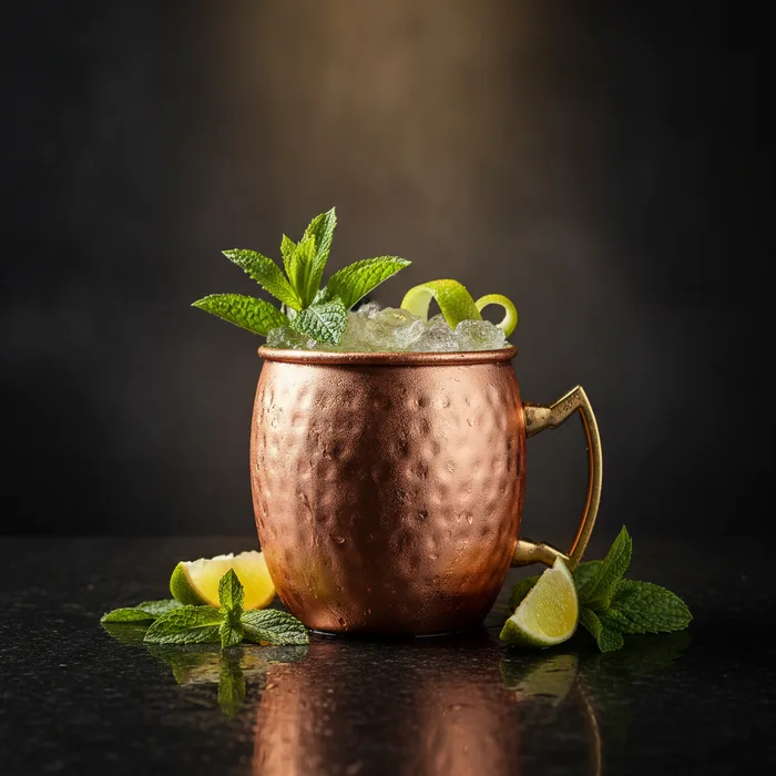 Gin Gin Mule cocktail