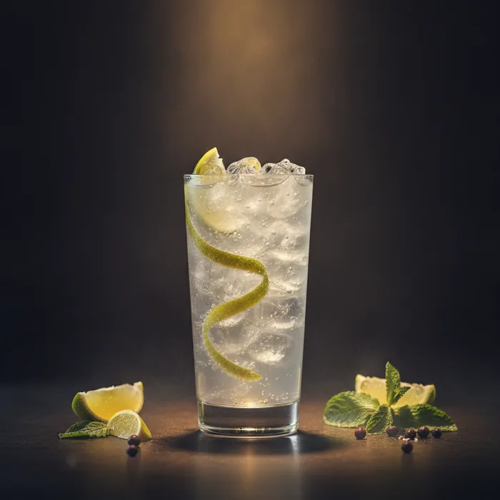 Gin Rickey cocktail