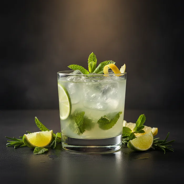 Gin Smash cocktail