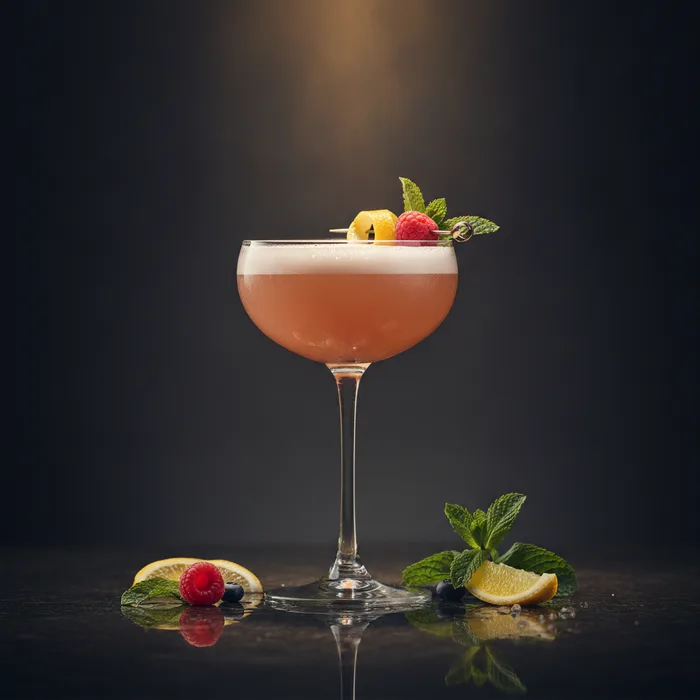 Lady Love Fizz cocktail