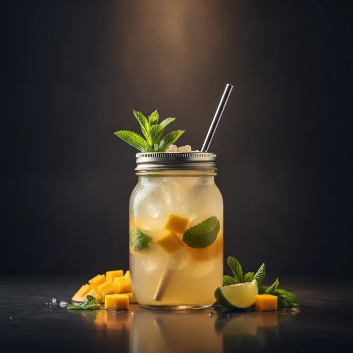 Mango Mojito cocktail
