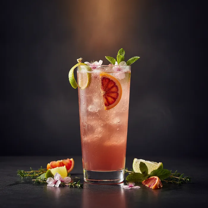 Mediterranean Bloom cocktail