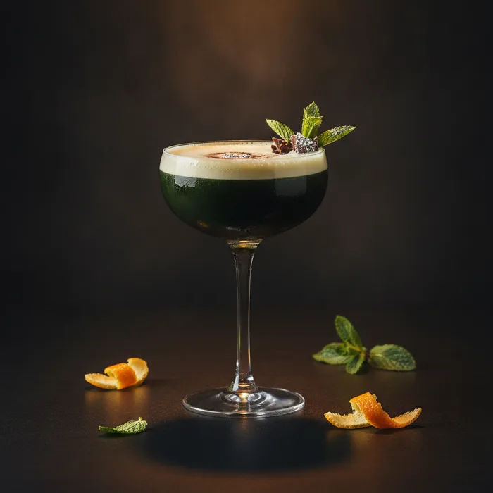 Midnight Mint cocktail