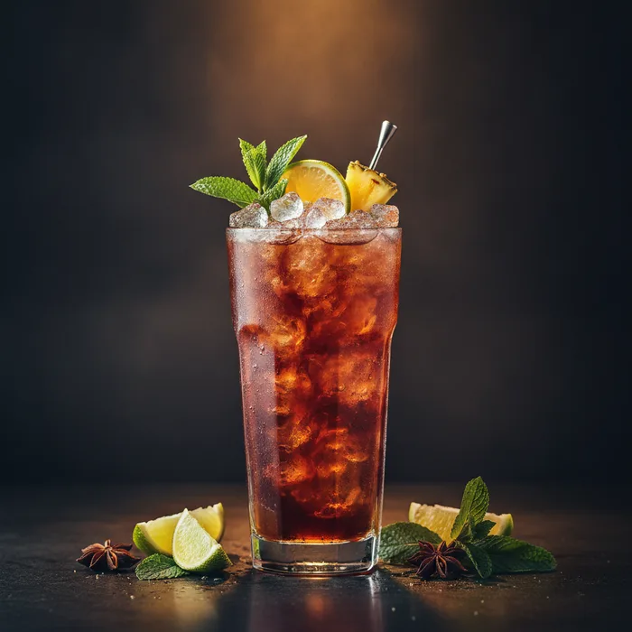 Navy Swizzle cocktail