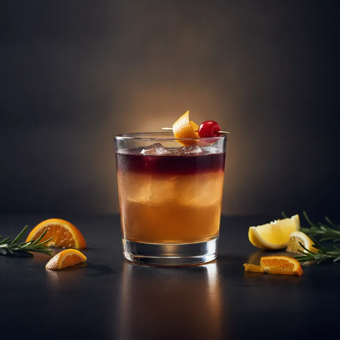 New York Sour cocktail
