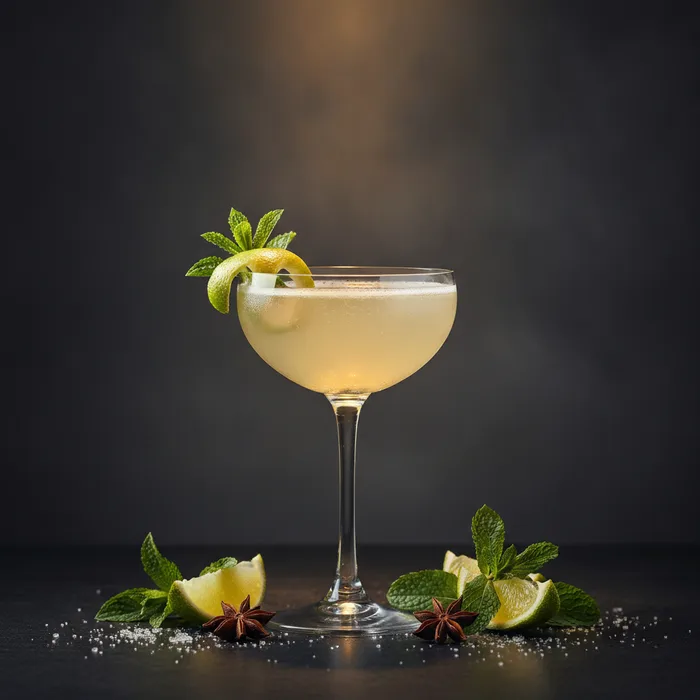 Old Cuban cocktail