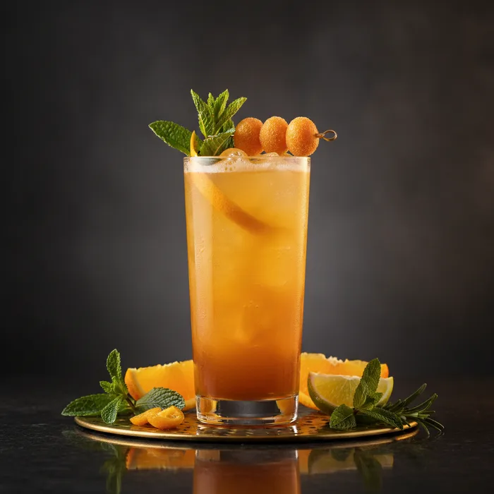 Orange Oasis cocktail