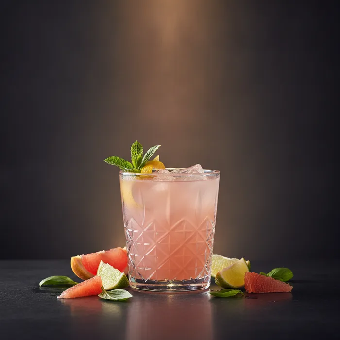 Pink Moon cocktail
