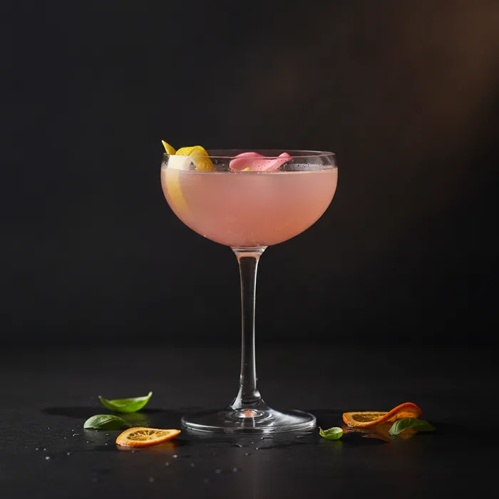 Rose cocktail
