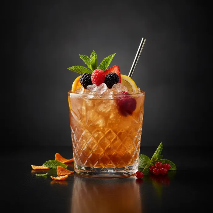Rum Cobbler cocktail