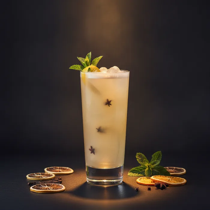 Rum Milk Punch cocktail