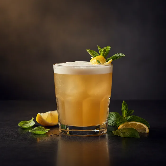 Rum Sour cocktail