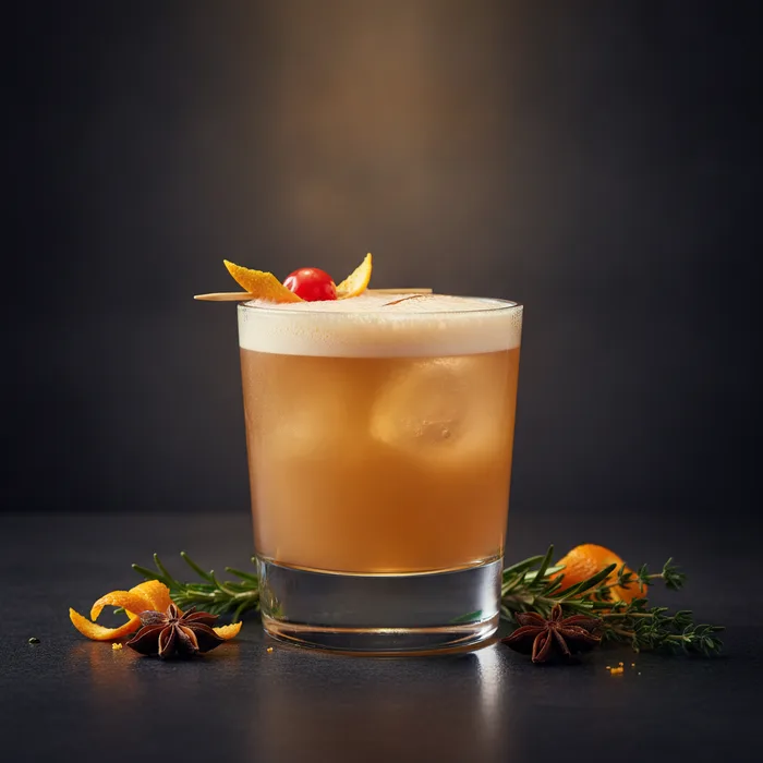 Scotch Sour cocktail