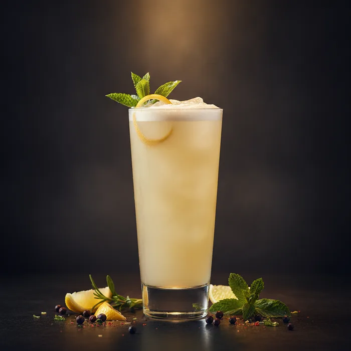 Snowball cocktail