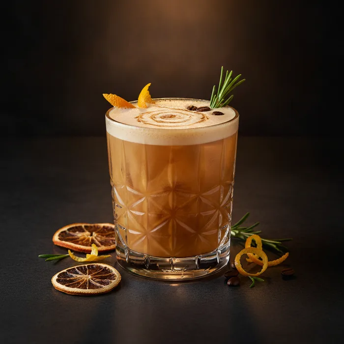 Spiced Cold Brew Kick cocktail