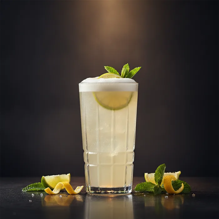 Tequila Fizz cocktail
