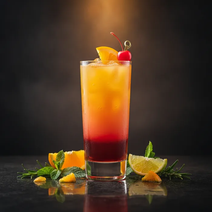 Tequila Sunrise cocktail