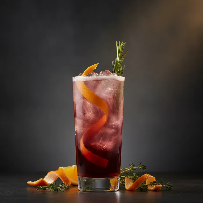Vermouth Cassis cocktail