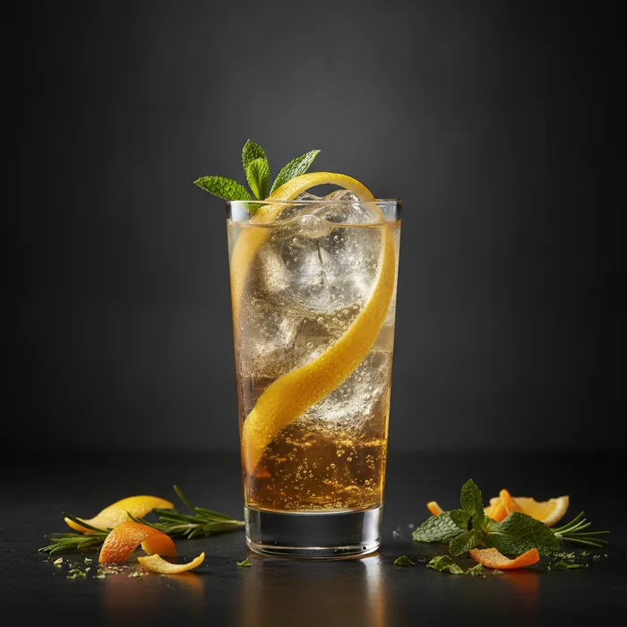 Whiskey Highball cocktail