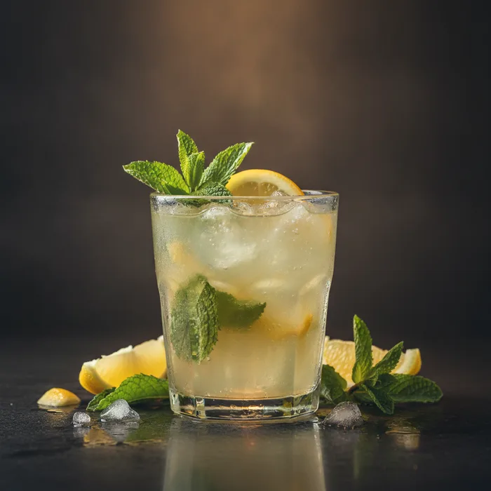 Whiskey Smash cocktail