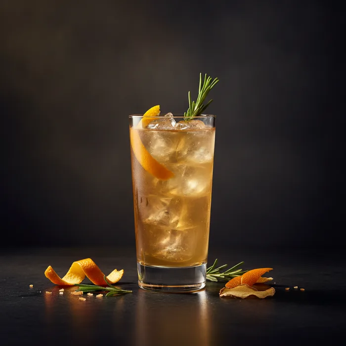 Whisky Mac cocktail